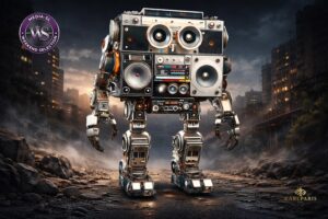 Karlparis Retro Music Robot Speaker Mech Second Life