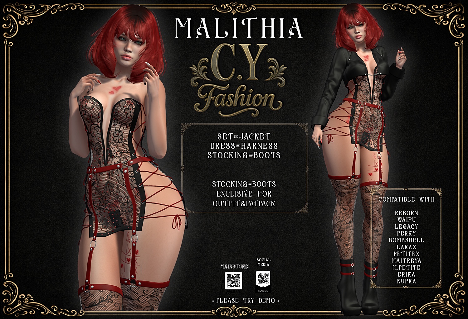 Outfit Malithia Second Life