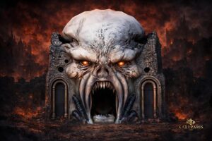 Abyssal Gateface Horror Entrance Dark Fantasy Portal 1 Second Life