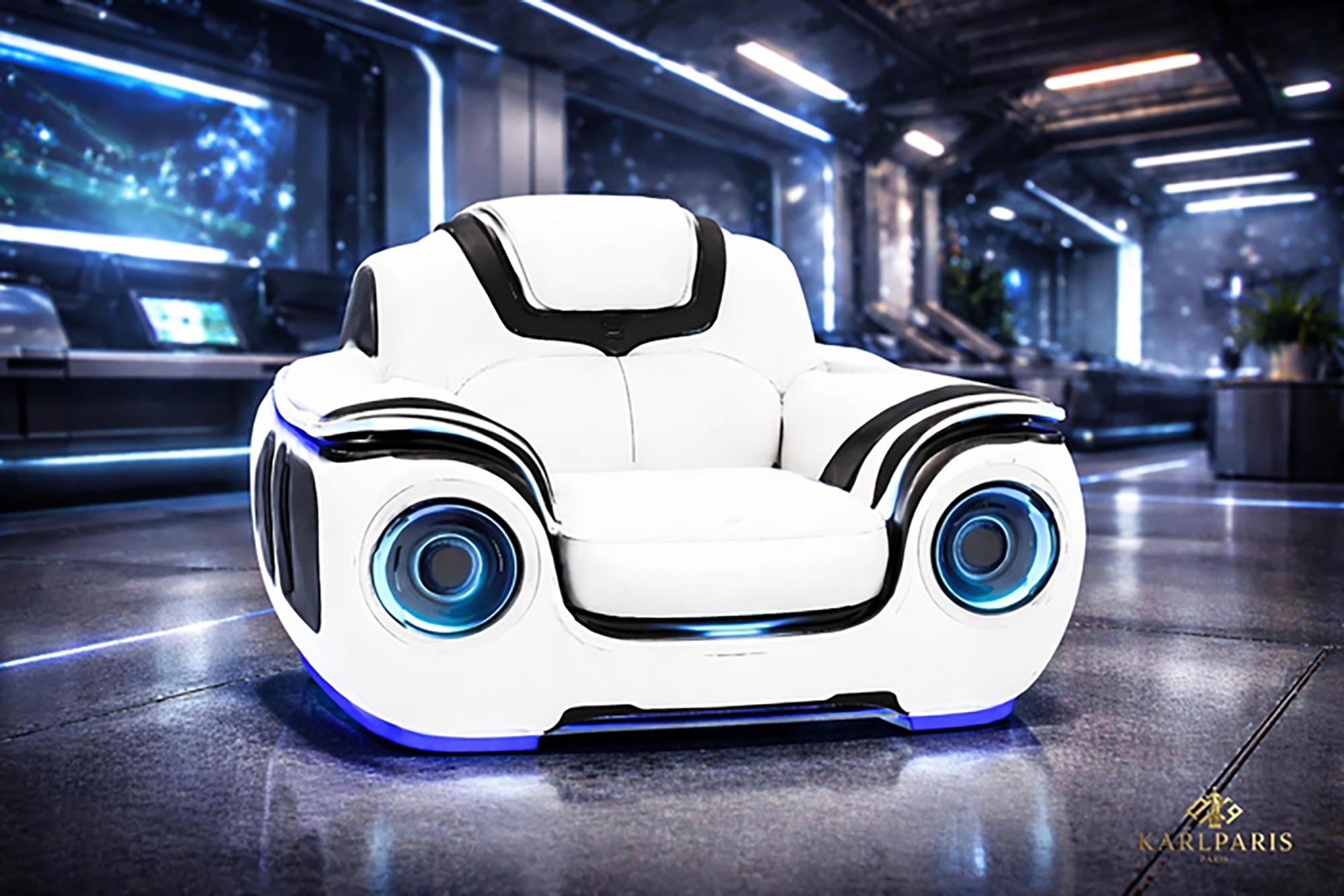 Aether Pulse Futuristic Armchair 1 Second Life