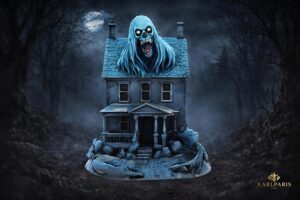 Haunted House Screaming Ghost Dark Fantasy Horror 1 Second Life