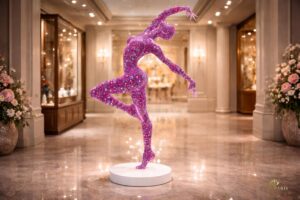 Karlparis Abstract Neon Dance Sculpture Second Life