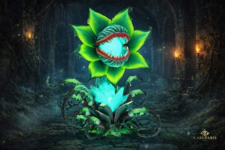 Luminivora Bloom Carnivorous Plant Second Life