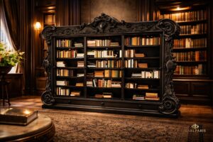 Noir Baroque Wall Library 1 Second Life