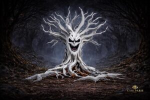 Pale Tree Wraith Dark Fantasy Haunted Forest Entity 1 Second Life