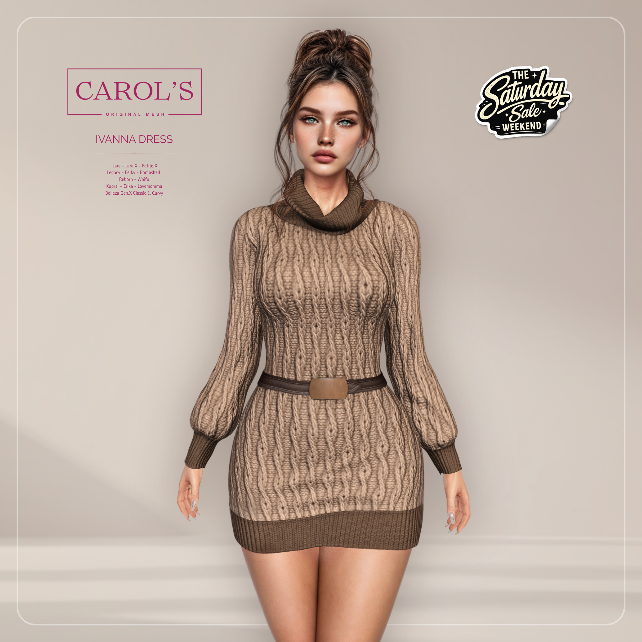 Carols Ivanna Dress Tss Second Life