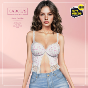 Carols Cosette Floral Top Hw Second Life
