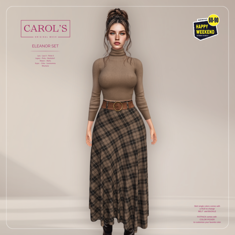 Carols Eleanor Set Hw Second Life