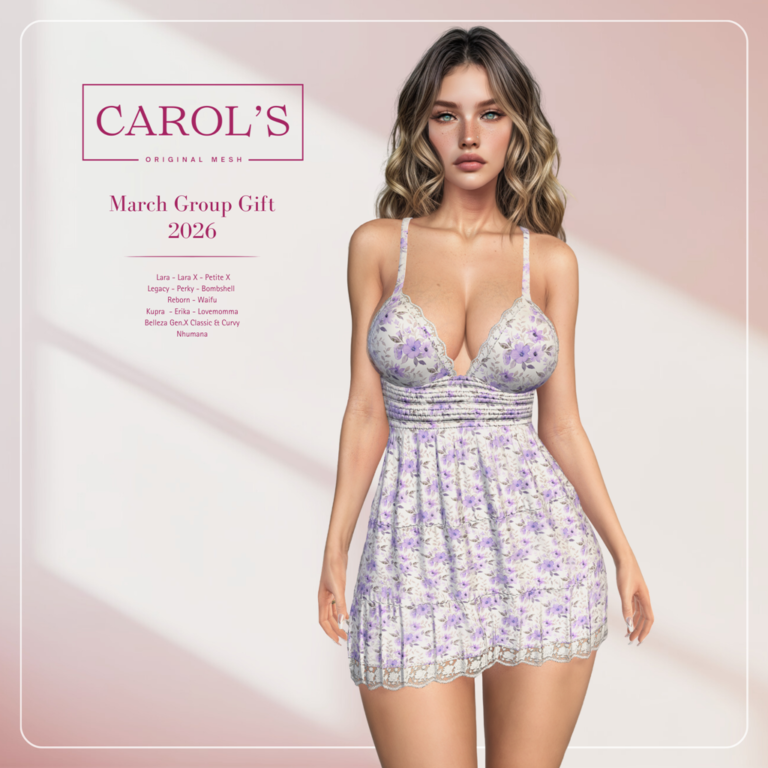 Carols March Group Gift 1024 Second Life