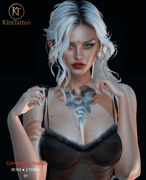 Kira Tattoo 91 Second Life