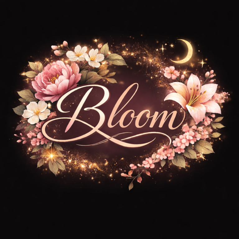 Logo Bloom Quadrato Sfondo Nero 1 Second Life