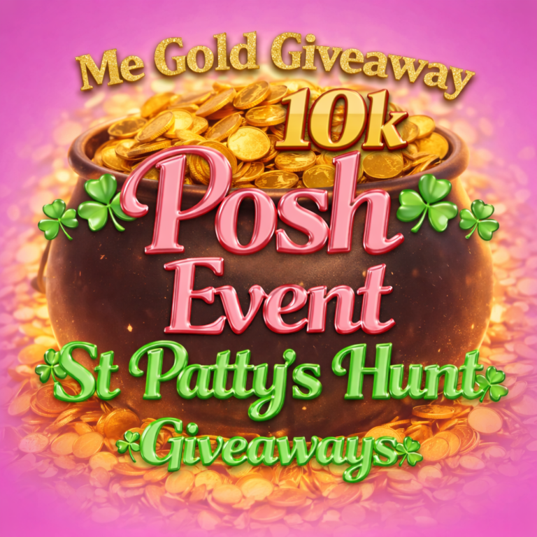 Posh Event Gold Second Life
