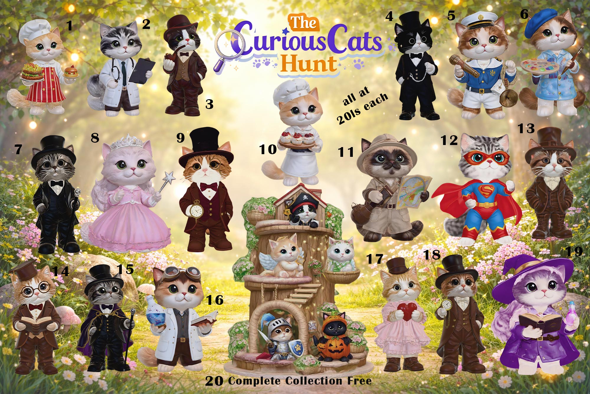 The Curious Cats Hunt Second Life