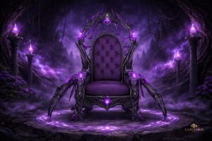 Dark Spider Throne Bento Second Life