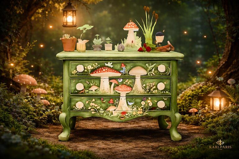 Enchanted Forest Mushroom Dresser 1 Second Life