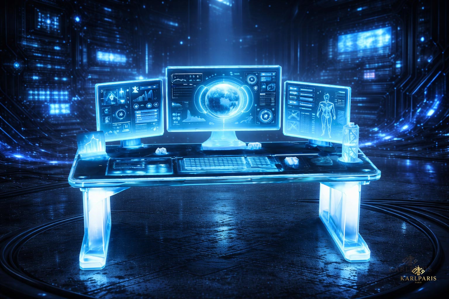 Holographic Control Console Second Life