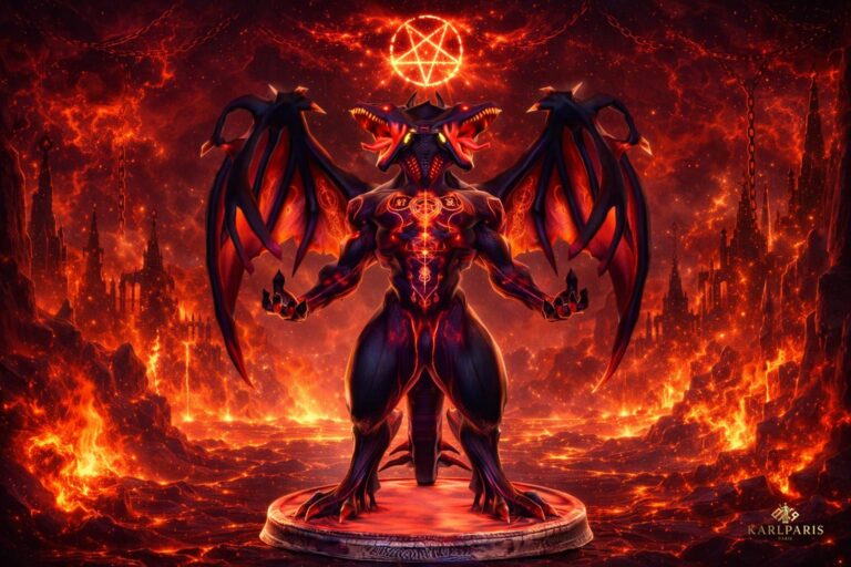 Infernal Dragon Demon Second Life