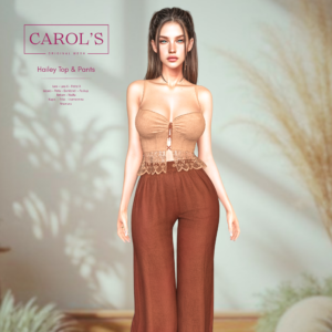 Carloss Hailey Top Pants Second Life