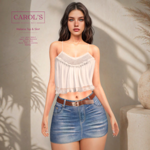 Carols Melanie Top Skirt Second Life