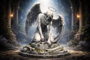 Fallen Angel Statue 1 Second Life