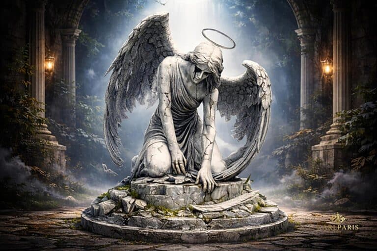 Fallen Angel Statue 1 Second Life