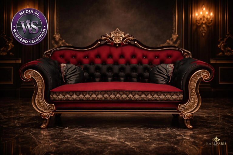 Karlparis Gothic Royal Sofa Second Life