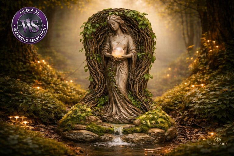 Karlparis Nature Goddess Statue Second Life