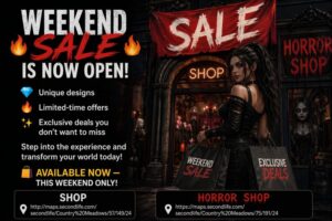 Weekend Sale Is Now Open Second Life