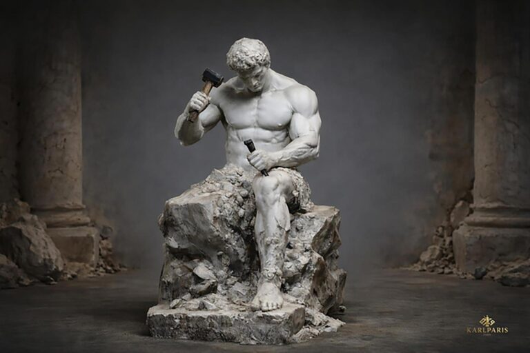 Classical Sculptor Statue Second Life