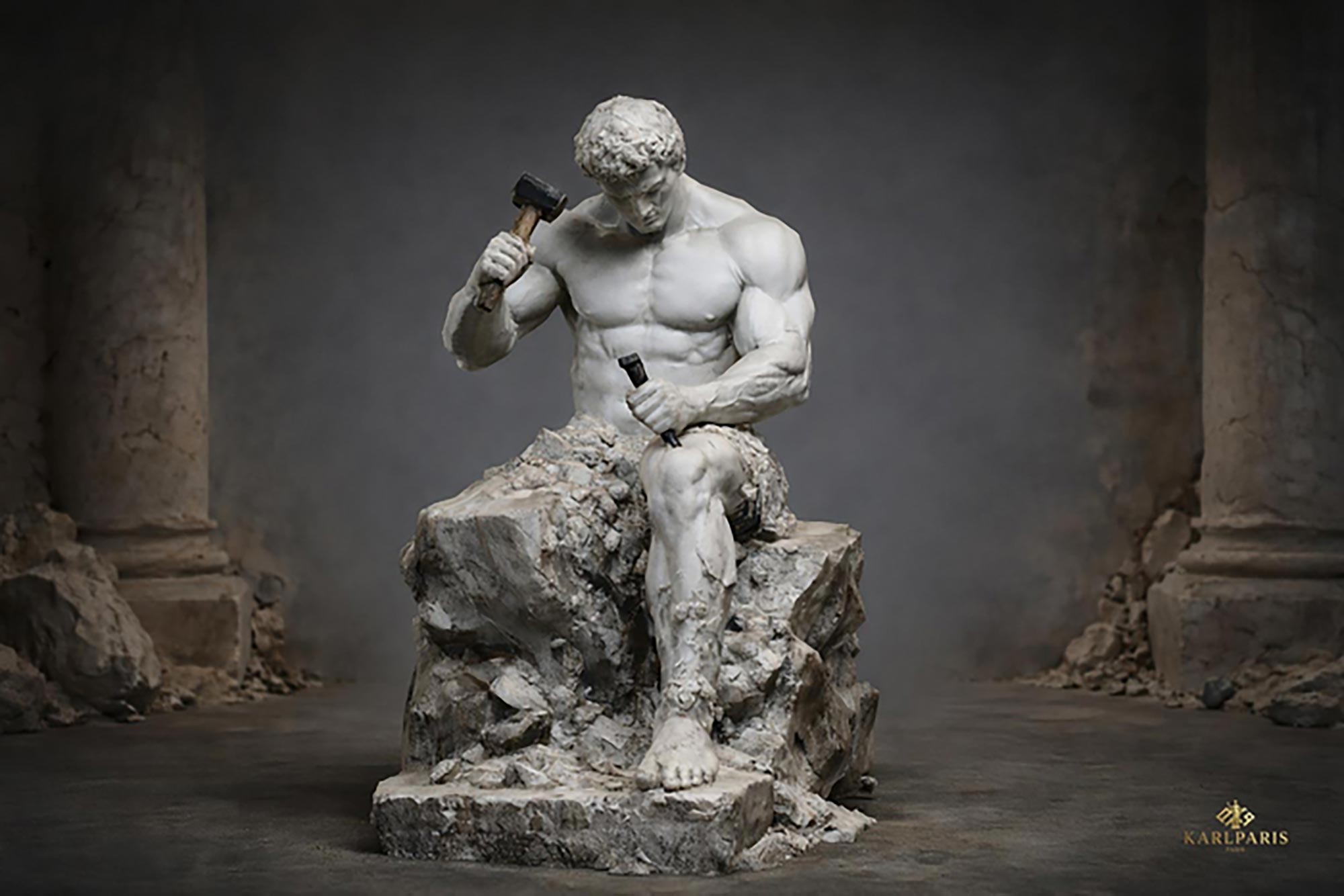 Classical Sculptor Statue Second Life