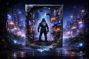 Cyberpunk City Portal Second Life