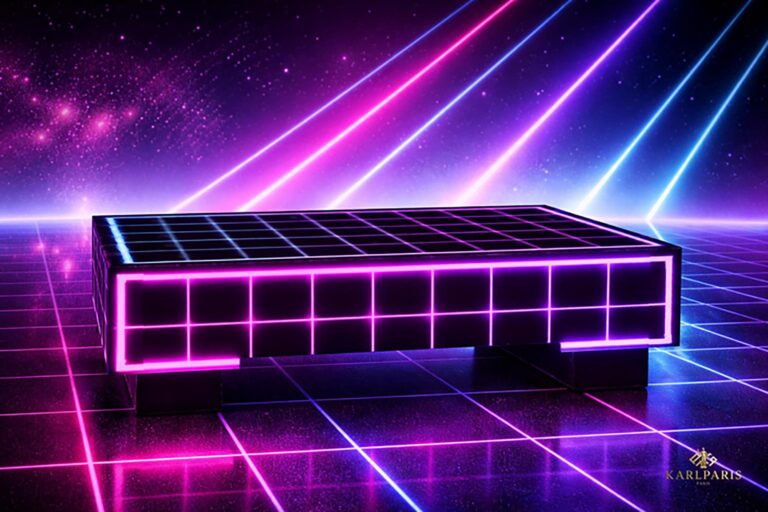 Cyberpunk Neon Led Table 1 Second Life