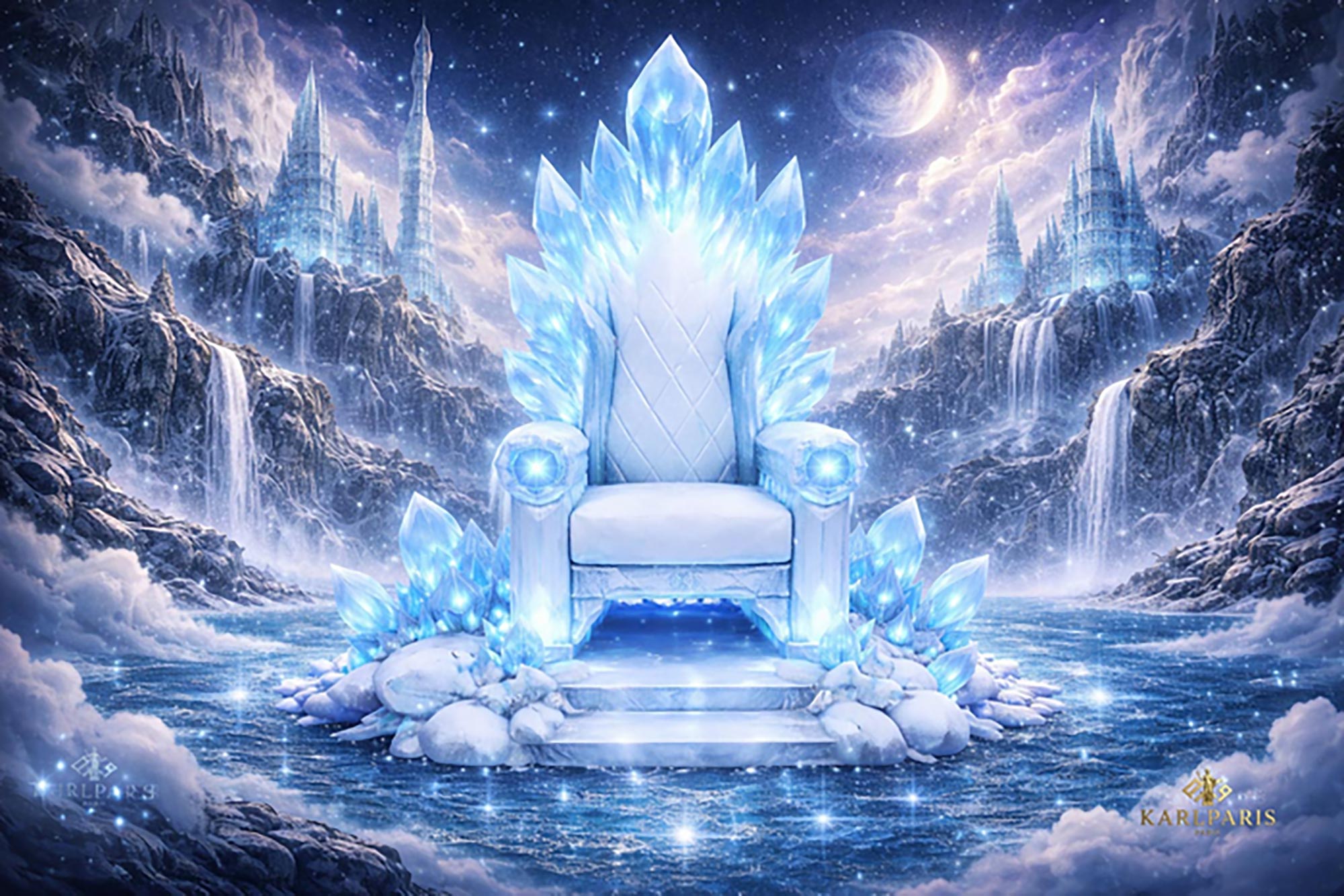 Frozen Crystal Throne Second Life