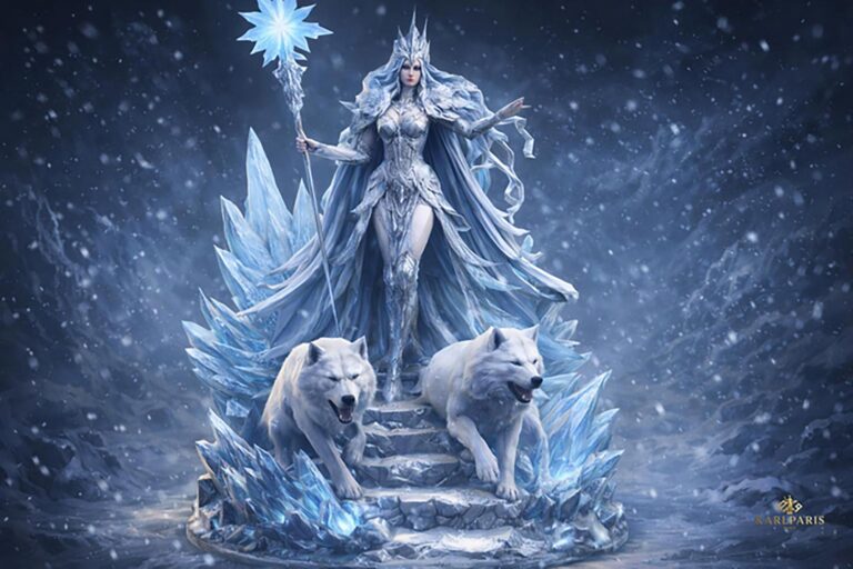 Ice Queen Statue Second Life