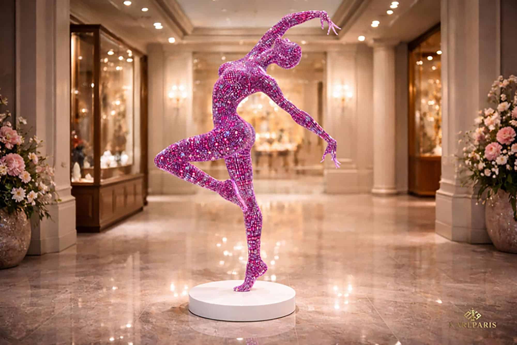 Karlparis Abstract Neon Dance Sculpture 1 Second Life