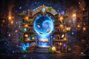 Magic Library Portal Second Life