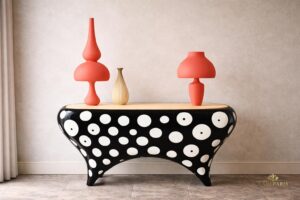 Modern Decorative Console Table Second Life