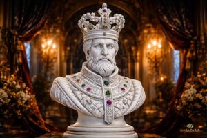 Royal King Marble Bust Second Life