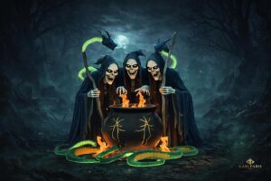 Undead Witch Coven Black Cauldron Dark Fantasy. 1 Second Life