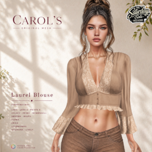 Carols Laurel Blouse Tss Second Life