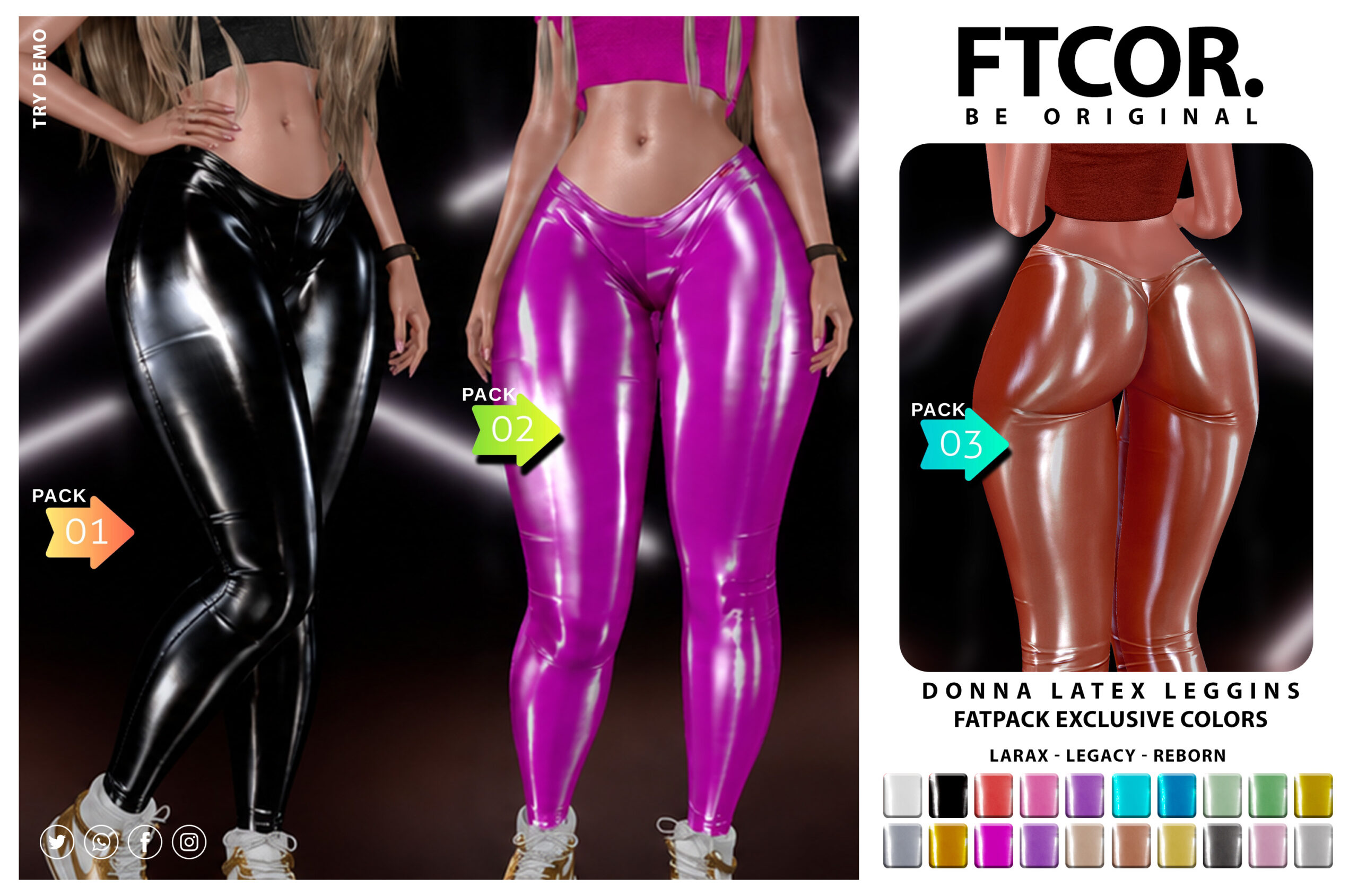 Ftcor Donna Leggins Jpeg Second Life