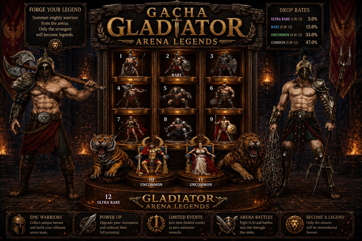 Gacha Gladiator Arena Legends  Second Life