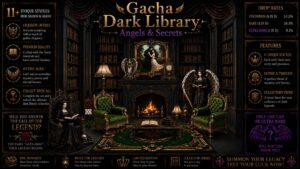 Gacha Dark Library Angels Secrets Second Life