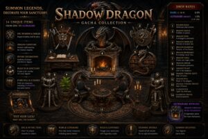 Gacha Shadows Dragon Second Life