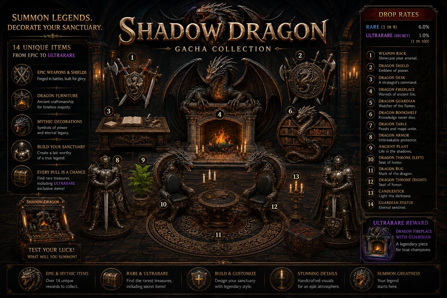 Gacha Shadows Dragon Second Life