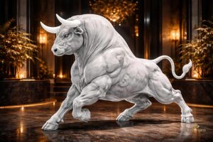 Charging Bull Sculpture Second Life
