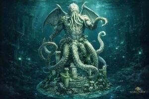 Cthulhu Ancient God Statue 1 Second Life