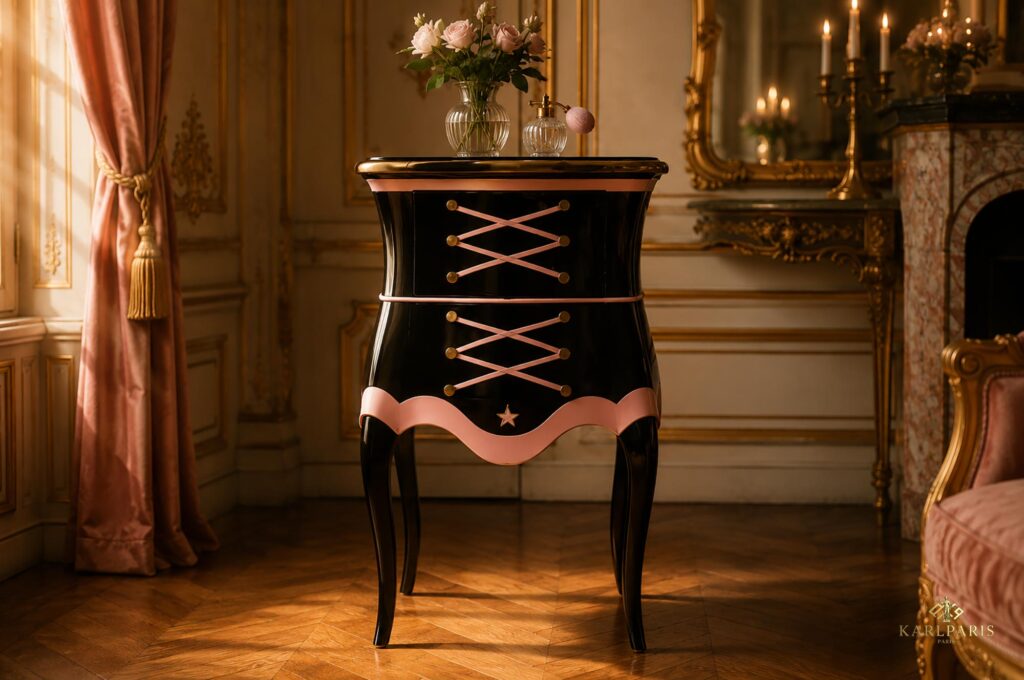 Fantasy Corset Accent Table Gothic Chic Decorative Side Furniture Artwork Second Life