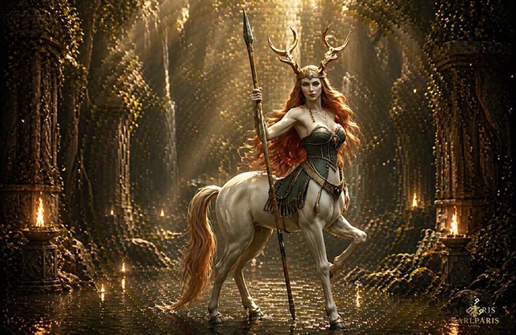 Forest Centaur Guardian Mythical Nature Warrior Art Second Life