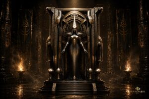 Futuristic Goddess Throne Art Deco Scifi Queen Sculpture 1 Second Life